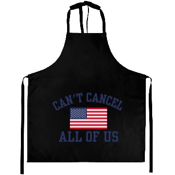 Discover Can't Cancel All Of Us Us USA American Flag Aprons
