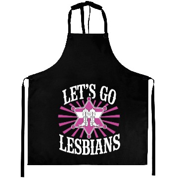 Discover Let’s Go Lesbians Subtle Lesbian Pride Aprons