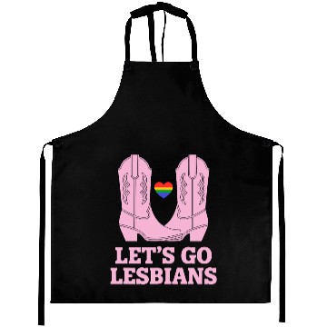 Discover Let’s Go Lesbians Subtle Lesbian Pride Aprons