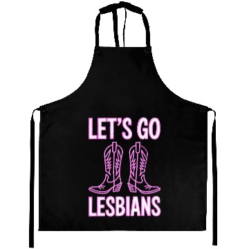 Discover Let’s Go Lesbians Subtle Lesbian Pride Aprons