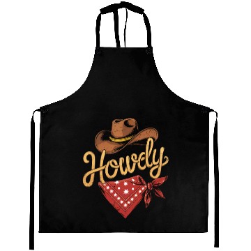 Discover Howdy Cowboy Rodeo Aprons