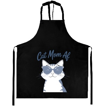 Discover Funny Cat Mom Club Sunglasses Aprons