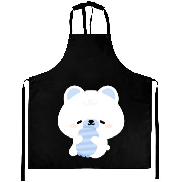 Discover Sleepy Polar Bear Aprons