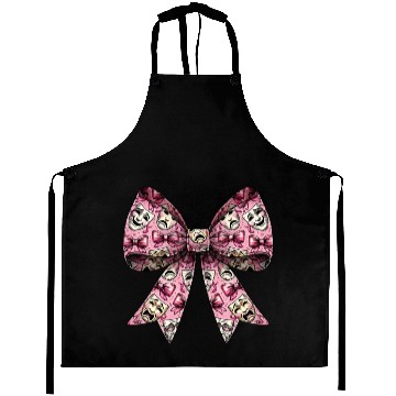 Discover Coquette Bow Theatre Mask Pattern Drama Comedy Aprons