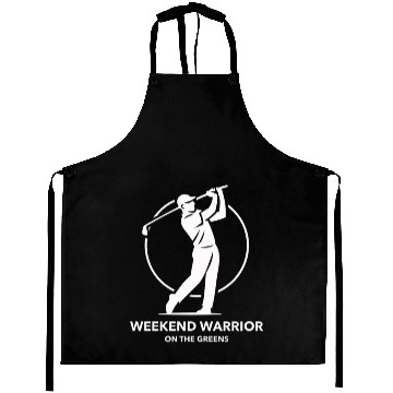 Discover Weekend Warrior Golf Apparel Aprons