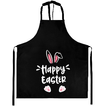 Discover Cute Easter Bunny & Eggs – Fun Spring Design Aprons