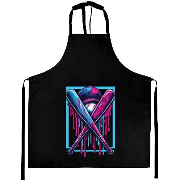 Discover Baseball Home Plate Drip Boys Baseball Bat Aprons
