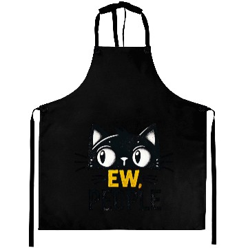 Discover EW people , funny cat Aprons