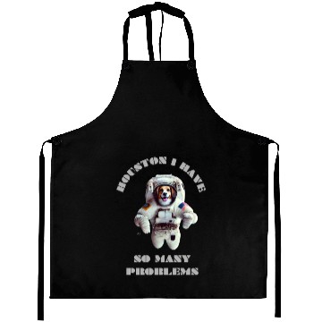 Discover Space Pup Meltdown Aprons