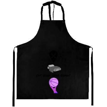 Discover Eat, Sleep, Cross, Repeat Aprons - Casual Unisex