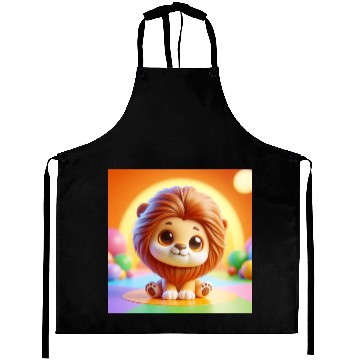 Discover Cute Lion Aprons