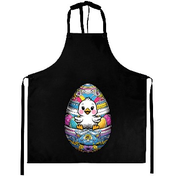 Discover The Cute Easter egg Chick Aprons