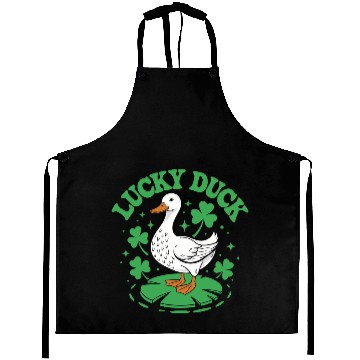 Discover Lucky Duck Clovers Aprons