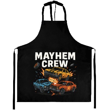 Discover Mayhem crew derby Aprons crash race design wreckfest
