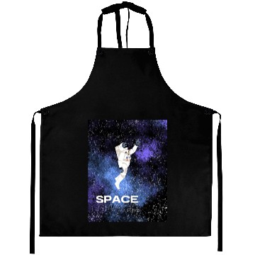 Discover Astronaut in Space – Cosmic Explorer Aprons