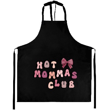 Discover Hot Mommas Club Mother's day Design Aprons