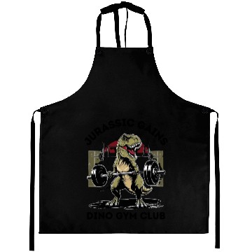 Discover Dino Gym Club Aprons