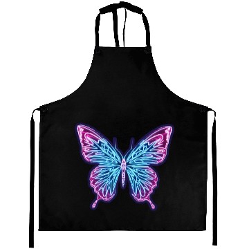Discover Neon Butterfly Aprons