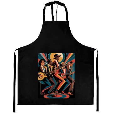 Discover New Orleans Jazz Band art – Elegant New Orleans Ja Aprons