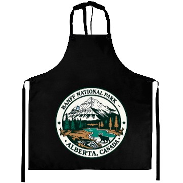 Discover Banff National Park Alberta Canada Aprons