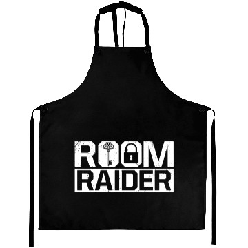 Discover Escape Room Room Raider Aprons