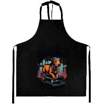 Discover Dachshund Street Weanie Aprons
