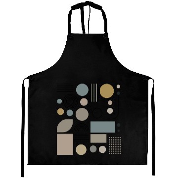 Discover Earth Tones Geometry Aprons