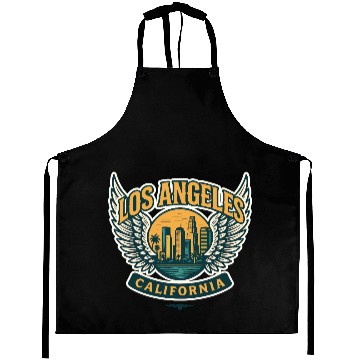 Discover Los Angeles California Aprons