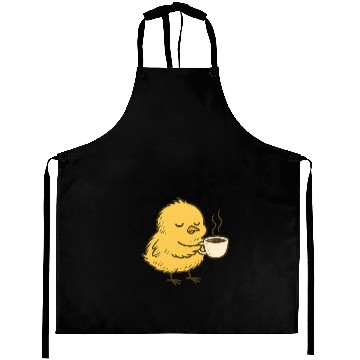 Discover Cute Chick with Coffee Aprons