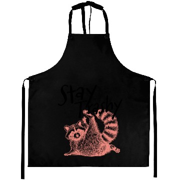 Discover Stay Trashy Raccoon – Funny Meme Aprons