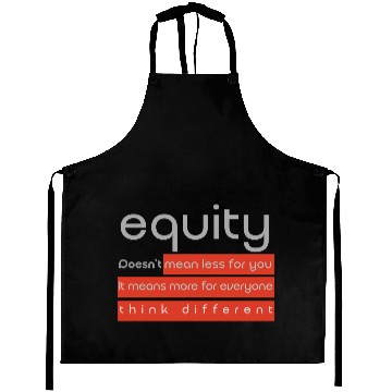 Discover Talk Equity [grey] Aprons