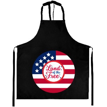 Discover American Flag Design with Patriotic Quote Aprons