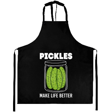 Discover Pickles Cucumber Food Pickle Aprons