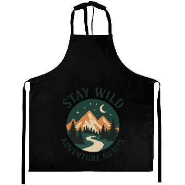 Discover Stay Wild – Adventure Awaits Aprons