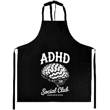 Discover Funny Adhd Awareness Aprons
