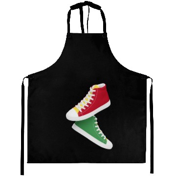 Discover Red,Green and Yellow Aprons