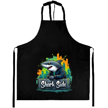 Discover Shark Side Aprons