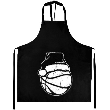 Discover Basketball Santa Aprons