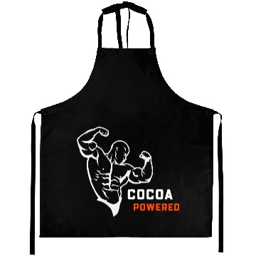 Discover Cocoa Powered Chocolate Gym Aprons
