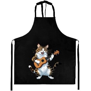 Discover The Meow-sician Aprons