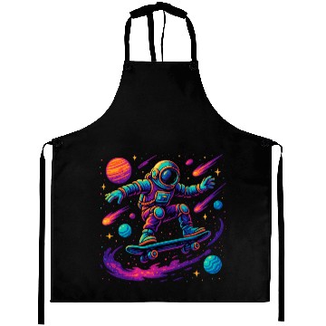 Discover Defying Gravity - Space Skater Aprons