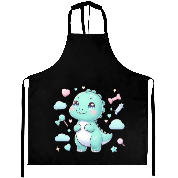 Discover Cute Dino Aprons
