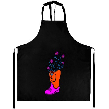 Discover Bad Gal cowboy boots Aprons