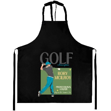 Discover Rory McIlroy Ireland Golf Aprons Design