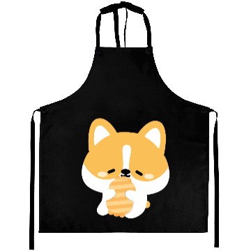 Discover Sleepy Corgi Aprons