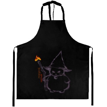 Discover Magic is my cattitude Aprons