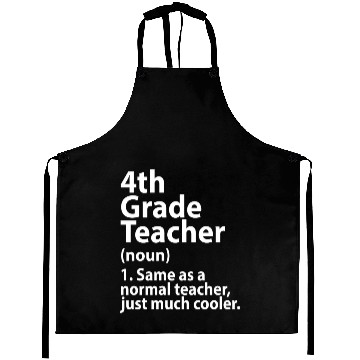 Discover 4th grade teacher definition Aprons