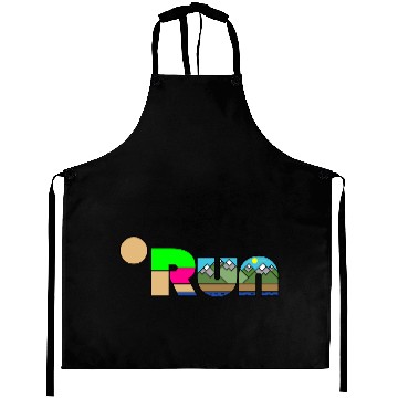 Discover Run marathon Running Man Triathlon Health Gym Aprons