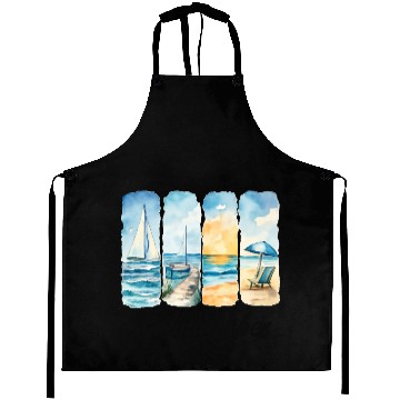 Discover Sailing Vibes – Feel the Ocean Aprons