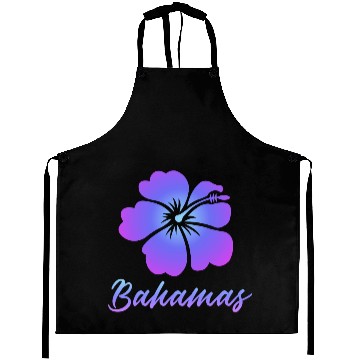 Discover Bahamas Hibiscus Aprons